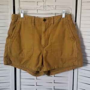 Madewell mustard/gold woman casual shorts size 27